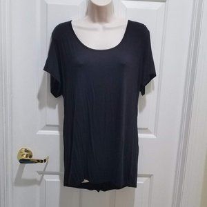 NWT Black top by Pink Lotus Size XL